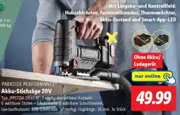 Lidl PARKSIDE PERFORMANCE Akku-Stichsäge 20V Angebot
