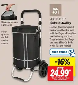 Lidl SILVERCREST Einkaufstrolley Angebot