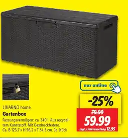 Lidl LIVARNO home Gartenbox Angebot