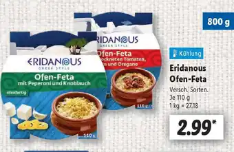 Lidl Eridanous Ofen-Feta Angebot