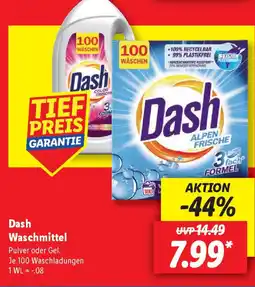 Lidl Dash Waschmittel Angebot