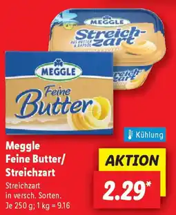 Lidl Meggle Feine Butter/ Streichzart Angebot