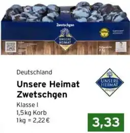 CAP Markt Unsere Heimat Zwetschgen Angebot
