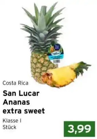 CAP Markt San Lucar Ananas extra sweet Angebot