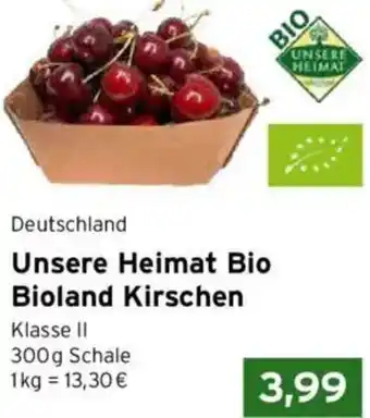 CAP Markt Unsere Heimat Bio Bioland Kirschen Angebot