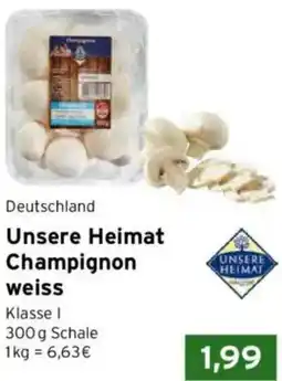 CAP Markt Unsere Heimat Champignon weiss Angebot