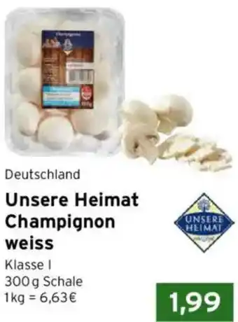 CAP Markt Unsere Heimat Champignon weiss Angebot