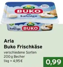 CAP Markt Arla Buko Frischkäse Angebot