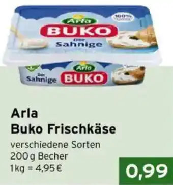 CAP Markt Arla Buko Frischkäse Angebot