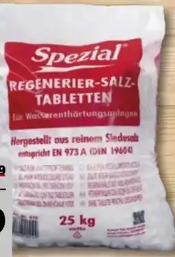 Hagebau Spezial Regeneriersiede Salztabletten Angebot