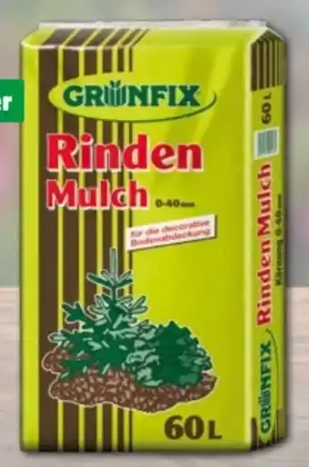 Hagebau Grünfix Rindenmulch Angebot