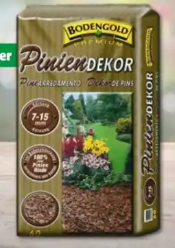Hagebau Bodengold Pinien-Dekor-Rinde Angebot