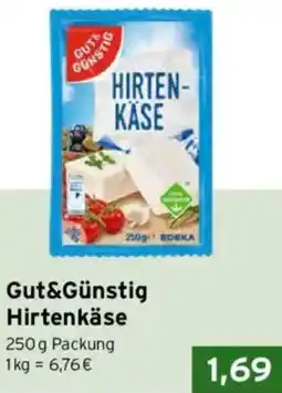 CAP Markt Gut&Günstig Hirtenkäse Angebot