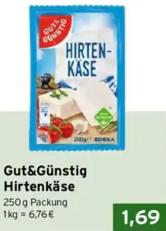 CAP Markt Gut&Günstig Hirtenkäse Angebot