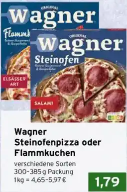 CAP Markt Wagner Steinofenpizza oder Flammkuchen Angebot