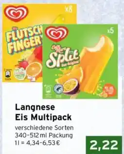 CAP Markt Langnese Eis Multipack Angebot