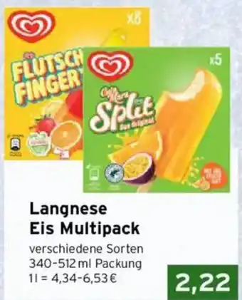 CAP Markt Langnese Eis Multipack Angebot