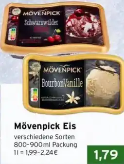 CAP Markt Mövenpick Eis Angebot