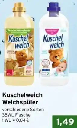 CAP Markt Kuschelweich Weichspüler Angebot