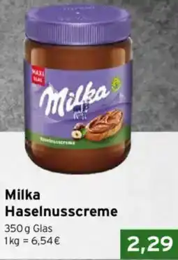CAP Markt Milka Haselnusscreme Angebot