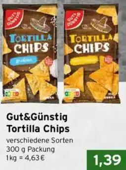 CAP Markt Gut&Günstig Tortilla Chips Angebot