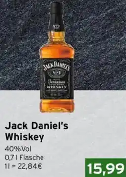 CAP Markt Jack Daniel's Whiskey Angebot