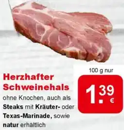 CAP Markt Herzhafter Schweinehals Angebot
