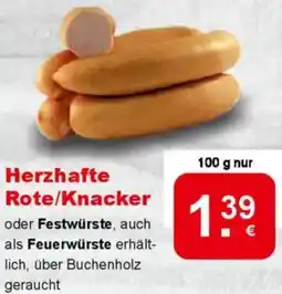CAP Markt Herzhafte Rote/Knacker Angebot