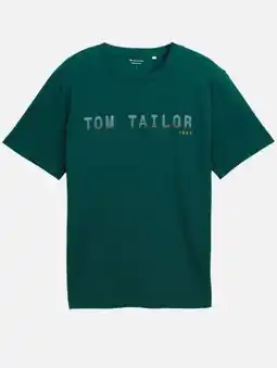 AWG Mode Tom Tailor Herren Logo-Shirt Angebot