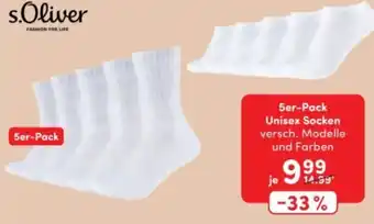 AWG Mode s.Oliver Unisex Sneaker-Socken 5er Pack Angebot