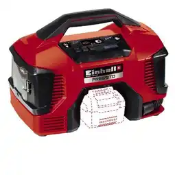 toom Baumarkt Einhell Hybrid Akku-Kompressor Pressito Angebot