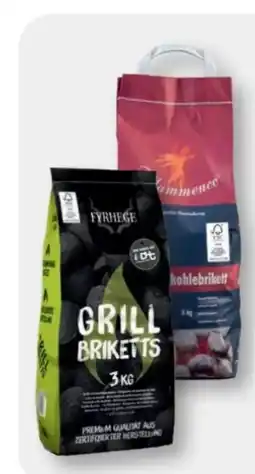 B1 Discount Baumarkt Fyrhege Grill-Holzkohlebriketts Angebot