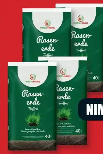 B1 Discount Baumarkt Presto-Humus Premium Rasenerde Angebot