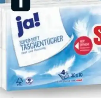 B1 Discount Baumarkt ja! Taschentücher Angebot