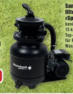 B1 Discount Baumarkt Steinbach Sandfilteranlage Speed Clean 2 Angebot