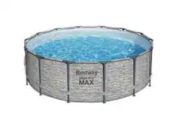 B1 Discount Baumarkt BestWay Frame Pool Set Steel Pro Max Angebot
