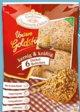 NETTO Coppenrath & Wiese Unsere Goldstücke 6 Dinkelbrötchen Angebot