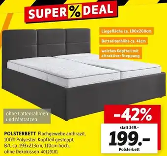 SCONTO Polsterbett Angebot