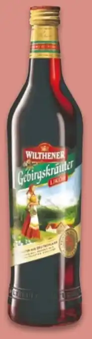 NETTO Wilthener Gebirgskräuter Likör Angebot