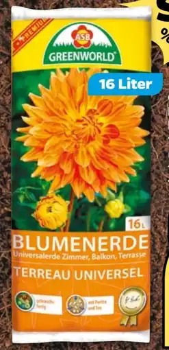 NETTO ASB Greenworld Premium Blumenerde Angebot