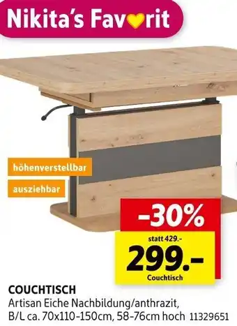 SCONTO Couchtisch Angebot