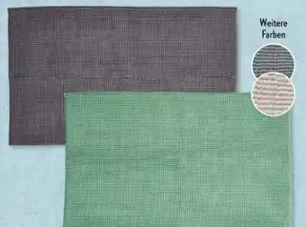 Aldi Süd Novitesse Chenille-Badematte Angebot