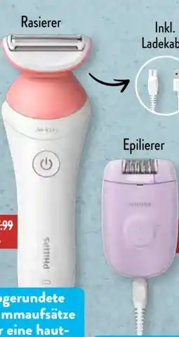 Aldi Süd Philips BRL146/20 Ladyshaver Angebot
