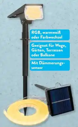 Aldi Süd Casalux Solar-LED-Streifen Angebot