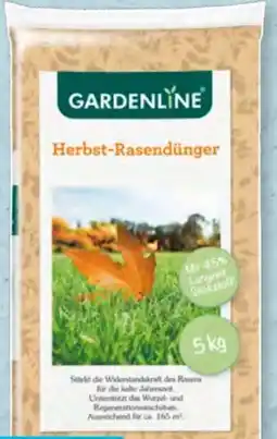 Aldi Süd Gardenline Herbst-Rasendünger Angebot