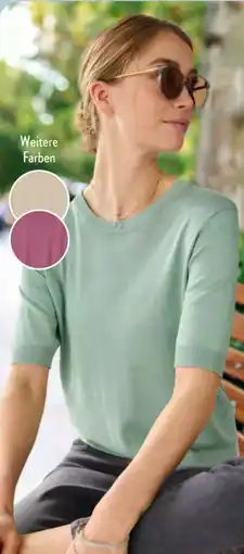 Aldi Süd Up2Fashion Kurzarm-Feinstrickpullover Angebot