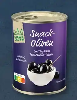 Aldi Süd King's Crown Snack-Oliven Angebot