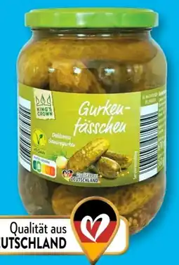 Aldi Süd King's Crown Gurkenfässchen Angebot