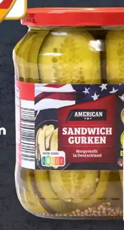 Aldi Süd American Sandwichgurken Angebot