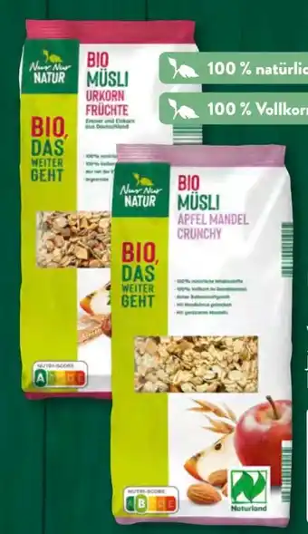 Aldi Süd Nur Natur Bio-Müsli Angebot